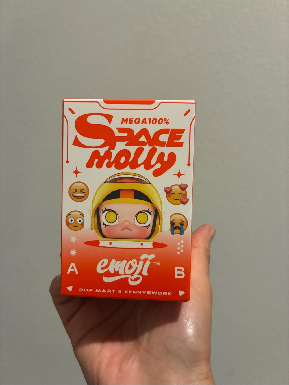 Space Molly Emoji Figure Blind Box